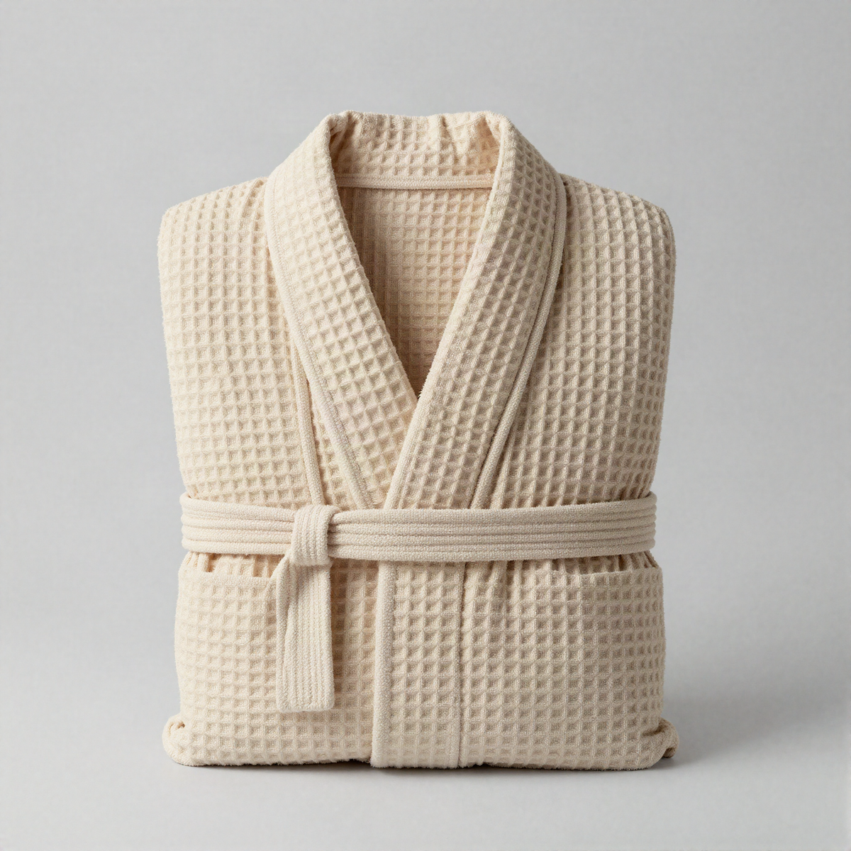 Waffle Weave Cotton Robe