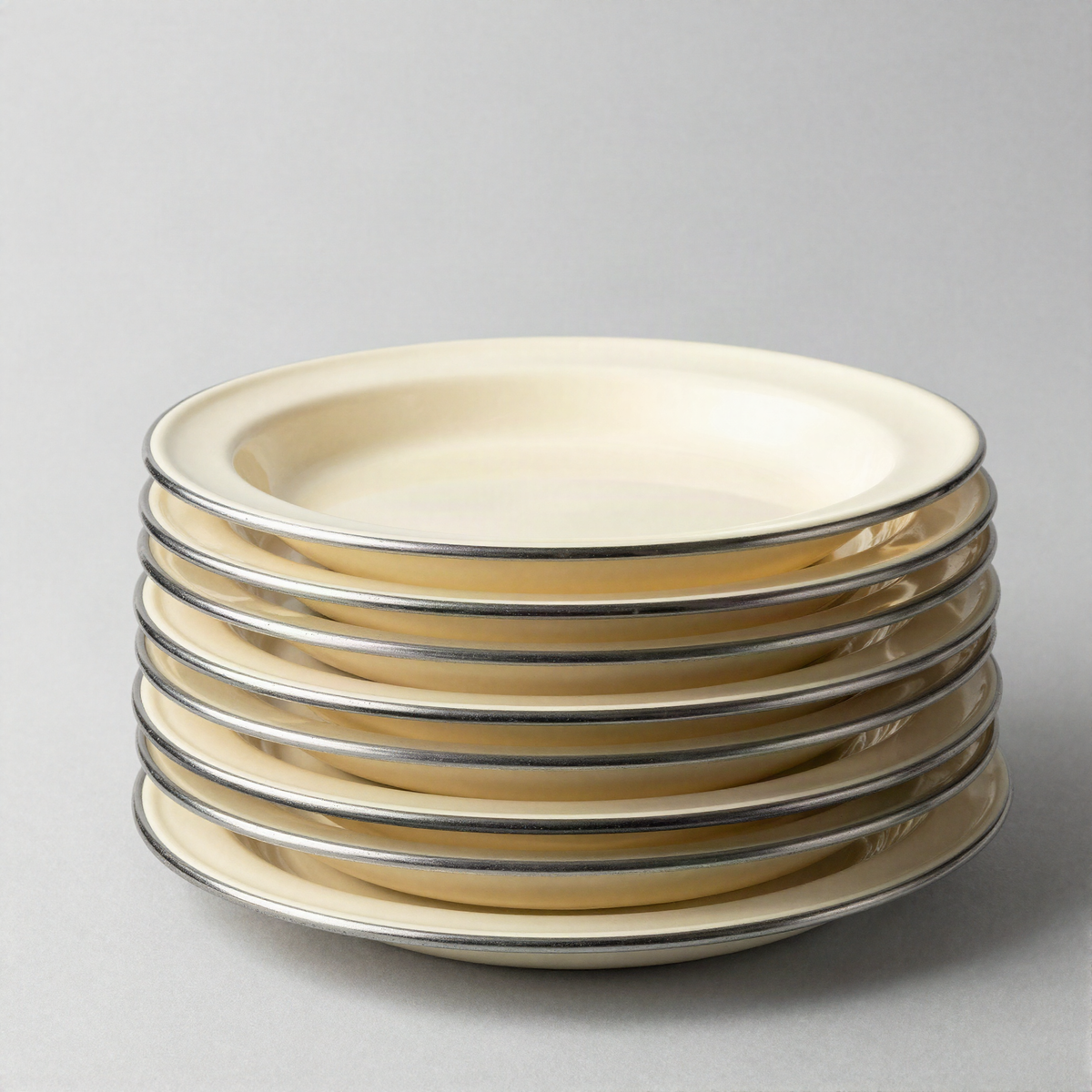 Enamel Camp Plate Set