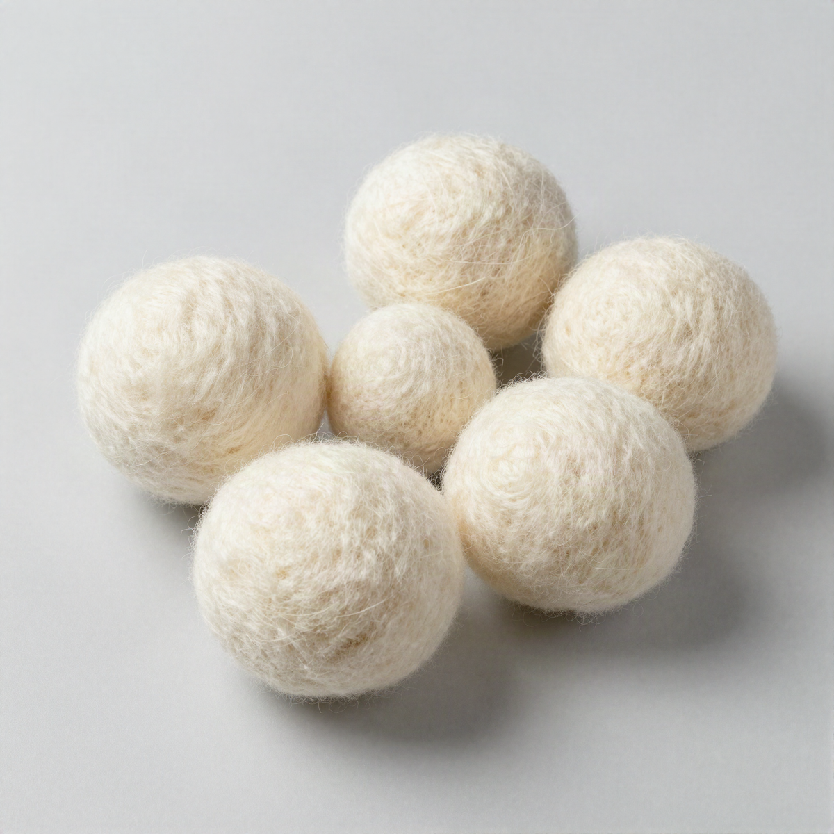 Wool Dryer Ball Set of Six