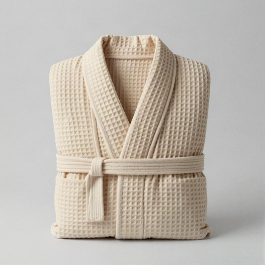 Waffle Weave Cotton Robe