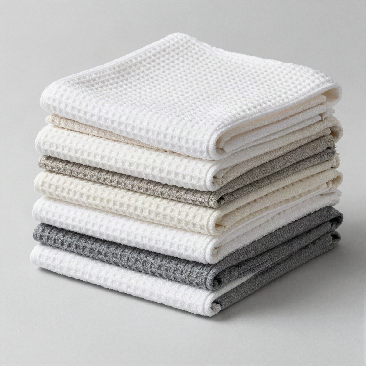 Cotton Waffle Hand Towel Set